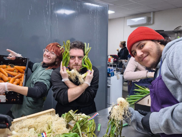 Tri alimentaire anti-gaspi avec La Cantina - édition Nuit de la Solidarité