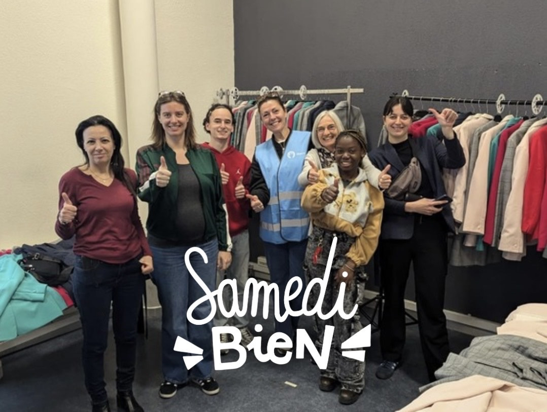 Vide dressing de la Cravate Solidaire ? Samedi bien !