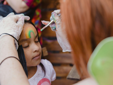 La chasse aux oeufs - On maquille les enfants